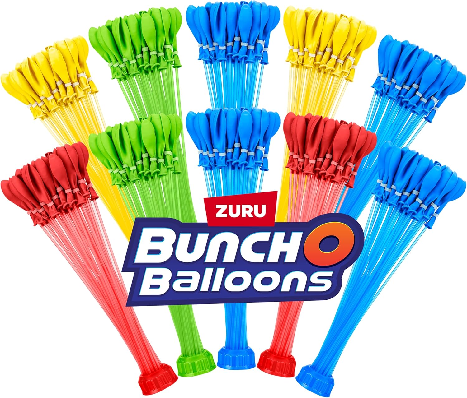 Original Bunch O Balloons Multi-Colored 330+ Rapid-Filling Self-Sealing Water Balloons by ZURU Water Balloon for the Whole Family, Kids, Teens, Adults Quick Pick Grocers